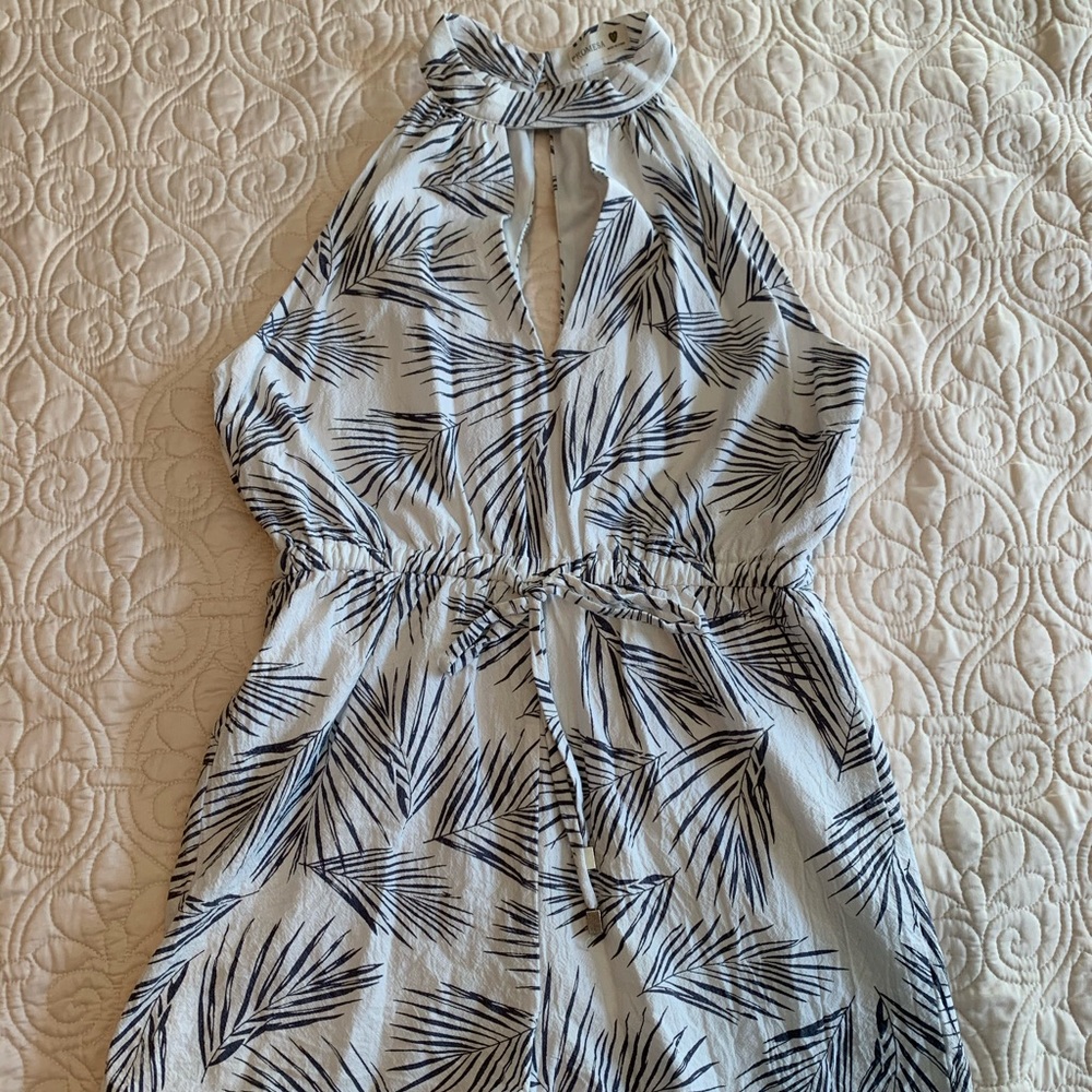 Promesa White Palm Romper